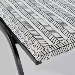 Oviala Matelas Pour Bain De Soleil Lot De 2 Coussins Bain De Soleil Polyester Blanc 186x60x5 Cm -Fauteuils de jardin Soldes Boutique lot de 2 coussins bain de soleil polyester blanc 186x60x5 cm 8