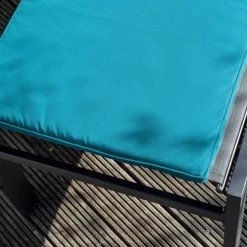 Oviala Matelas Pour Bain De Soleil Lot De 2 Coussins Bain De Soleil Polyester Bleu 186x53x5 Cm -Fauteuils de jardin Soldes Boutique lot de 2 coussins bain de soleil polyester bleu 186x53x5 cm 4
