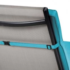 Oviala Matelas Pour Bain De Soleil Lot De 2 Coussins Bain De Soleil Polyester Bleu 186x53x5 Cm -Fauteuils de jardin Soldes Boutique lot de 2 coussins bain de soleil polyester bleu 186x53x5 cm 5