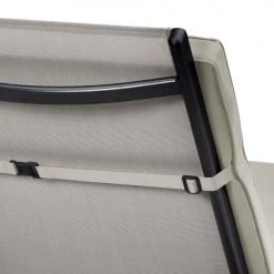 Oviala Matelas Pour Bain De Soleil Lot De 2 Coussins Bain De Soleil Polyester écru 186x53x5 Cm -Fauteuils de jardin Soldes Boutique lot de 2 coussins bain de soleil polyester ecru 186x53x5 cm 4