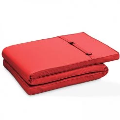 Oviala Matelas Pour Bain De Soleil Lot De 2 Coussins Bain De Soleil Polyester Rouge 186x53x5 Cm -Fauteuils de jardin Soldes Boutique lot de 2 coussins bain de soleil polyester rouge 186x53x5 cm 3