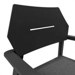 Meubletmoi Fauteuils De Jardin Lot De 2 Fauteuils Bas De Jardin En Aluminium Et Tissu Gris -Fauteuils de jardin Soldes Boutique lot de 2 fauteuils bas de jardin en aluminium et tissu gris 4