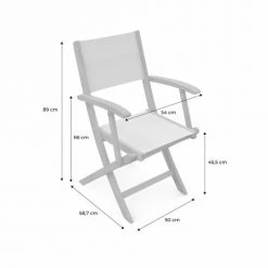 Alice's Garden Chaises De Jardin Lot De 2 Fauteuils De Jardin En Bois Et Textilène Vert De Gris 12 Alice's Garden Chaises De Jardin Lot De 2 Fauteuils De Jardin En Bois Et Textilène Vert De Gris -Fauteuils de jardin Soldes Boutique lot de 2 fauteuils de jardin en bois et textilene vert de gris 4