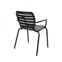 Zuiver Chaises De Jardin Lot De 2 Fauteuils De Jardin En Métal Noir -Fauteuils de jardin Soldes Boutique lot de 2 fauteuils de jardin en metal noir 5