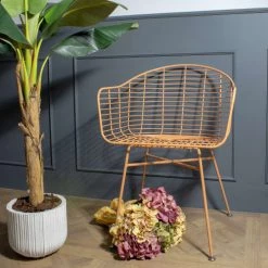 Now’s Home Chaises De Jardin Lot De 2 Fauteuils De Table Outdoor En Métal Terracotta H78cm -Fauteuils de jardin Soldes Boutique lot de 2 fauteuils de table outdoor en metal terracotta h78cm 5