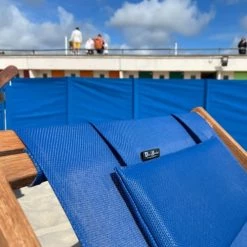 Alice's Garden Bains De Soleil Et Chaises Longues Lot De 2 Transats En Bois D'eucalyptus Fsc Huilé Bleu Nuit -Fauteuils de jardin Soldes Boutique lot de 2 transats en bois d eucalyptus fsc huile bleu nuit 3