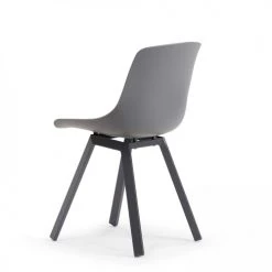 Oviala Chaises De Jardin Lot De 4 Chaises Grise -Fauteuils de jardin Soldes Boutique lot de 4 chaises grise 1