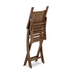 Kerama Lot De 6 Chaises De Jardin Pliante En Bois -Fauteuils de jardin Soldes Boutique lot de 6 chaises de jardin pliante en bois 3