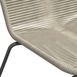 Homifab Lot De 6 Chaises De Jardin Tressées Naturelles -Fauteuils de jardin Soldes Boutique lot de 6 chaises de jardin tressees naturelles 4