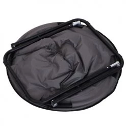 Outsunny Fauteuils De Jardin Loveuse Fauteuil Lune Rond De Jardin Pliable Gris -Fauteuils de jardin Soldes Boutique loveuse fauteuil lune rond de jardin pliable gris 3