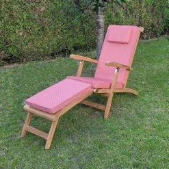 TECK’Attitude Matelas Pour Bain De Soleil Matelas à Motifs Corail/blanc Pour Chaise Longue 9 TECK’Attitude Matelas Pour Bain De Soleil Matelas à Motifs Corail/blanc Pour Chaise Longue -Fauteuils de jardin Soldes Boutique matelas a motifs corail blanc pour chaise longue 2