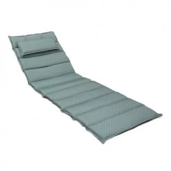 TECK’Attitude Matelas Pour Bain De Soleil Matelas à Motifs Gris/blanc Pour Bain De Soleil