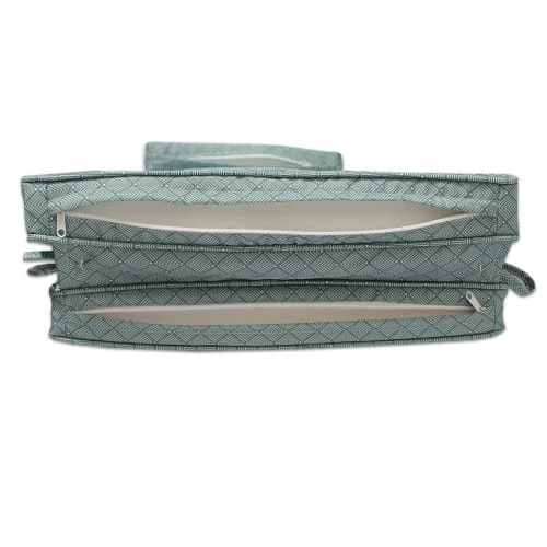 TECK’Attitude Matelas Pour Bain De Soleil Matelas à Motifs Gris/blanc Pour Chaise Longue 5 TECK’Attitude Matelas Pour Bain De Soleil Matelas à Motifs Gris/blanc Pour Chaise Longue – Image 3