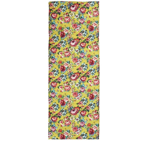 Vent De Bohème Bains De Soleil Et Chaises Longues Matelas Bain De Soleil Toile Outdoor Imprimé Fleuri Jaune 4 Vent De Bohème Bains De Soleil Et Chaises Longues Matelas Bain De Soleil Toile Outdoor Imprimé Fleuri Jaune – Image 2