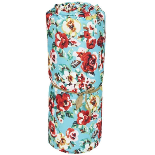 Vent De Bohème Bains De Soleil Et Chaises Longues Matelas Bain De Soleil Toile Outdoor Motif Fleuri Turquoise 5 Vent De Bohème Bains De Soleil Et Chaises Longues Matelas Bain De Soleil Toile Outdoor Motif Fleuri Turquoise – Image 3