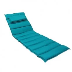 TECK’Attitude Matelas Pour Bain De Soleil Matelas Bleu Canard Pour Bain De Soleil