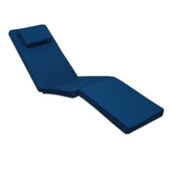 TECK’Attitude Matelas Pour Bain De Soleil Matelas Corail Pour Chaise Longue -Fauteuils de jardin Soldes Boutique matelas bleu marine pour chaise longue