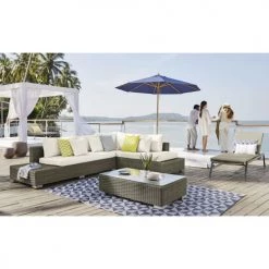 Maisons Du Monde Bains De Soleil Et Chaises Longues Matelas Pour Bain De Soleil Taupe -Fauteuils de jardin Soldes Boutique matelas pour bain de soleil taupe 1000 10 31 177643 4