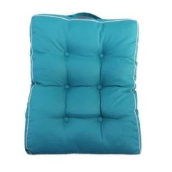 Home Maison Matelas Pour Bain De Soleil Matelas Pour Palette En Fibre Synthétique Bleu 60x80 -Fauteuils de jardin Soldes Boutique matelas pour palette en fibre synthetique bleu 60x80 3