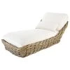 Maisons Du Monde Bains De Soleil Et Chaises Longues Méridienne De Jardin En Rotin Et Coussins écrus -Fauteuils de jardin Soldes Boutique meridienne de jardin en rotin et coussins ecrus 1000 10 13 130434 1