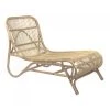 Pomax Bains De Soleil Et Chaises Longues Méridienne En Rotin Naturel -Fauteuils de jardin Soldes Boutique meridienne en rotin naturel