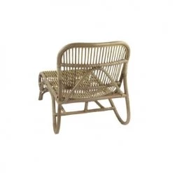 Pomax Bains De Soleil Et Chaises Longues Méridienne En Rotin Naturel -Fauteuils de jardin Soldes Boutique meridienne en rotin naturel 2