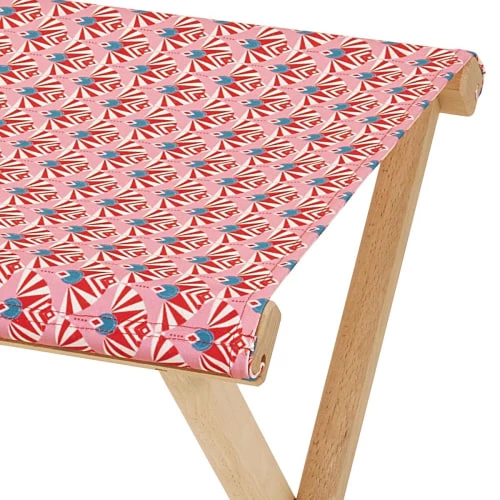 Vent De Bohème Bains De Soleil Et Chaises Longues Pliant Pêcheur Nour Rose 4 Vent De Bohème Bains De Soleil Et Chaises Longues Pliant Pêcheur Nour Rose – Image 2