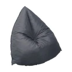 The Home Deco Factory Poufs De Jardin Poire Intérieure Extérieure Noir -Fauteuils de jardin Soldes Boutique poire interieure exterieure gris