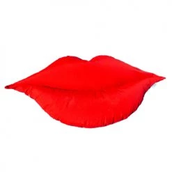 MX HOME Fauteuils De Jardin Pouf Bouche Extérieur Flottant Rouge Vif