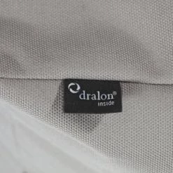 Sitting Point Poufs De Jardin Pouf Carré Extérieur Super Qualité Dralon Déhoussable Gris 80x80x45cm -Fauteuils de jardin Soldes Boutique pouf carre exterieur super qualite dralon dehoussable gris 80x80x45cm 1