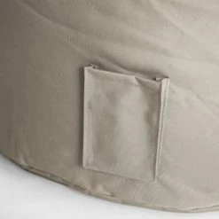 Sitting Point Poufs De Jardin Pouf D'extérieur Kaki Avec Dossier 95x65x90 Cm -Fauteuils de jardin Soldes Boutique pouf d exterieur kaki avec dossier 95x65x90 cm 2