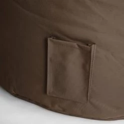 Sitting Point Poufs De Jardin Pouf D'extérieur Marron Avec Dossier 95x65x90 Cm -Fauteuils de jardin Soldes Boutique pouf d exterieur marron avec dossier 95x65x90 cm 2