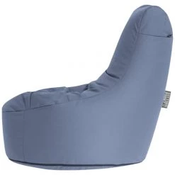 Sitting Point Poufs De Jardin Pouf D'extérieur Qualité Supérieure Dralon Déhoussable Bleu 95x65x90cm -Fauteuils de jardin Soldes Boutique pouf d exterieur qualite superieure dralon dehoussable bleu 95x65x90cm 5