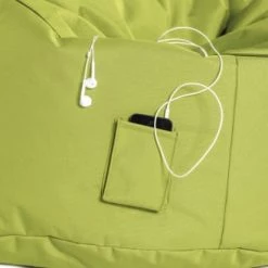 Sitting Point Poufs De Jardin Pouf D'extérieur Vert Anis Avec Dossier 95x65x90 Cm -Fauteuils de jardin Soldes Boutique pouf d exterieur vert anis avec dossier 95x65x90 cm 3