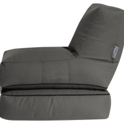 Sitting Point Poufs De Jardin Pouf Extérieur Super Qualité Dralon Anthracite Dépliable 90x70x80cm -Fauteuils de jardin Soldes Boutique pouf exterieur super qualite dralon anthracite depliable 90x70x80cm 2