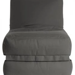 Sitting Point Poufs De Jardin Pouf Extérieur Super Qualité Dralon Anthracite Dépliable 90x70x80cm -Fauteuils de jardin Soldes Boutique pouf exterieur super qualite dralon anthracite depliable 90x70x80cm 4