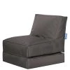 Sitting Point Fauteuils De Jardin Pouf Extérieur Uni Anthracite Avec Dossier Dépliable 70x80x90 -Fauteuils de jardin Soldes Boutique pouf exterieur uni anthracite avec dossier depliable 70x80x90