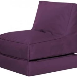 Sitting Point Fauteuils De Jardin Pouf Extérieur Uni Aubergine Dépliable 70x80x90