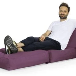 Sitting Point Fauteuils De Jardin Pouf Extérieur Uni Aubergine Dépliable 70x80x90 -Fauteuils de jardin Soldes Boutique pouf exterieur uni aubergine depliable 70x80x90 5