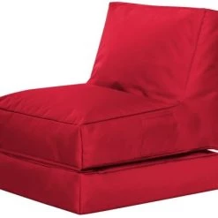 Sitting Point Fauteuils De Jardin Pouf Extérieur Uni Rouge Dépliable 70x80x90