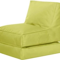 Sitting Point Fauteuils De Jardin Pouf Extérieur Uni Vert Anis Dépliable 70x80x90