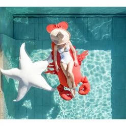 MX HOME Fauteuils De Jardin Pouf Homard Extérieur Flottant Orange Vif -Fauteuils de jardin Soldes Boutique pouf homard exterieur flottant orange vif 2