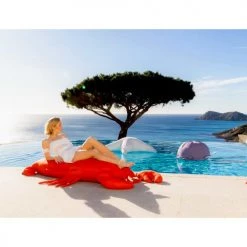 MX HOME Fauteuils De Jardin Pouf Homard Extérieur Flottant Orange Vif -Fauteuils de jardin Soldes Boutique pouf homard exterieur flottant orange vif 4