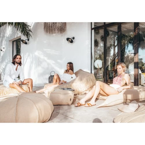 MX HOME Fauteuils De Jardin Pouf Oursin Extérieur Flottant Effet Raphia 5 MX HOME Fauteuils De Jardin Pouf Oursin Extérieur Flottant Effet Raphia – Image 3