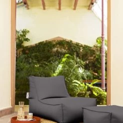 Sitting Point Fauteuils De Jardin Pouf Repose-pieds Exterieur Anthracite 55x65x35 -Fauteuils de jardin Soldes Boutique pouf repose pieds exterieur anthracite 55x65x35 4