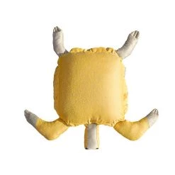 MX HOME Fauteuils De Jardin Pouf Tortue Extérieur Flottant Jaune Et Gris