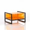 Mojow Fauteuils De Jardin Pouf Tpu Orange Cadre En Aluminium -Fauteuils de jardin Soldes Boutique pouf tpu orange cadre en aluminium