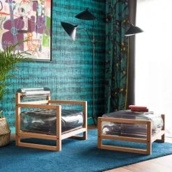 Mojow Poufs De Jardin Pouf Tpu Rose Cadre En Bois -Fauteuils de jardin Soldes Boutique pouf tpu rose cadre en bois 3