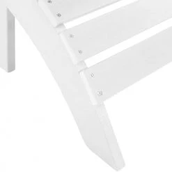 Beliani Fauteuils De Jardin Repose-pied Blanc -Fauteuils de jardin Soldes Boutique repose pied blanc 3