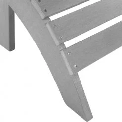 Beliani Fauteuils De Jardin Repose-pied Gris Clair -Fauteuils de jardin Soldes Boutique repose pied gris clair 2